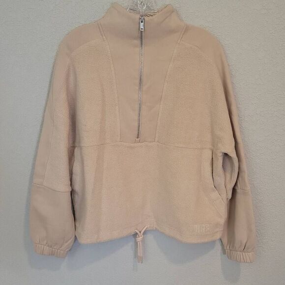 UGG Women's Elana Mixed Half Zip Pullover Size M - Picture 1 of 7